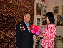 Коллектив «Газпром газораспределение Великий Новгород» поздравил ветеранов с Днем Победы