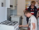 Специалисты компании «Газпром газораспределение Великий Новгород» рассказали детям из многодетных семей о правилах газовой безопасности
