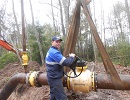 Специалисты «Газпром газораспределение Великий Новгород» в 2017 году построили более 100 км газопроводов