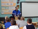 Специалисты «Газпром газораспределение Великий Новгород» перед зимними каникулами рассказали  школьникам об основах газовой безопасности 